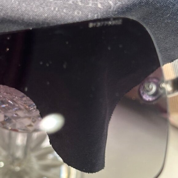 🔥🔥🔥Burberry Unisex Shield UV Sunglasses B3032 1003/8G Made in Italy - Picture 9 of 16